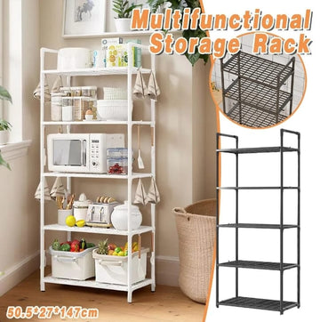 Heavy Duty Storage Shelving Unit for Kitchen, Pantry, Closet, Bathroom, Laundry, and Garage